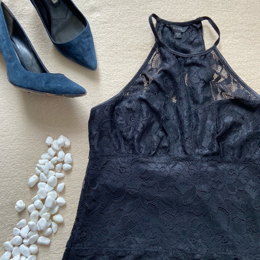Black Lace Top by Guess